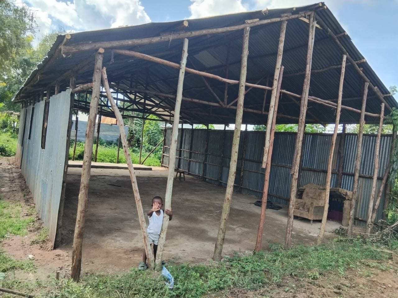Community training space under construction